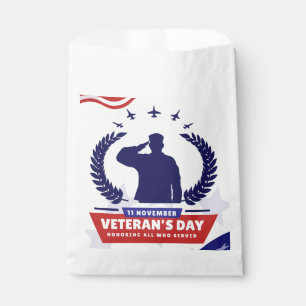 Veterans Day - Honouring all who served  Favour Bags