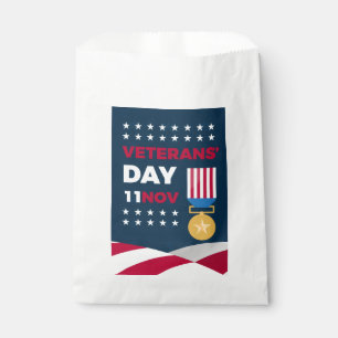 Veterans Day - Honouring all who served  Favour Bags