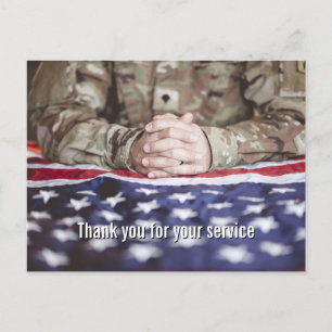 Veterans Day - Honouring all who served  Holiday Postcard
