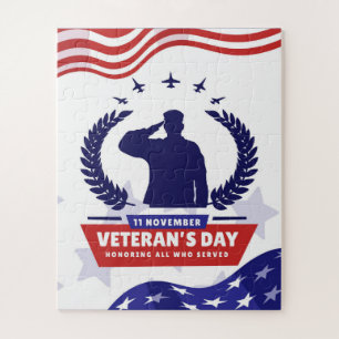 Veterans Day - Honouring all who served Jigsaw Puzzle