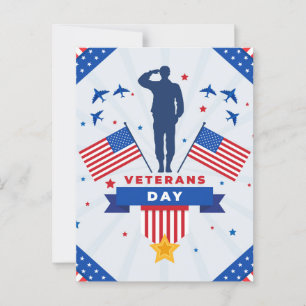 Veterans Day - Honouring all who served  Postcard