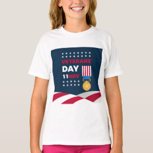 Veterans Day - Honouring all who served  T-Shirt