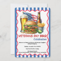 Veterans Day Invitation | Honouring Heroes BBQ