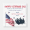 Veterans Day Patriotic USA Flag Thank You 