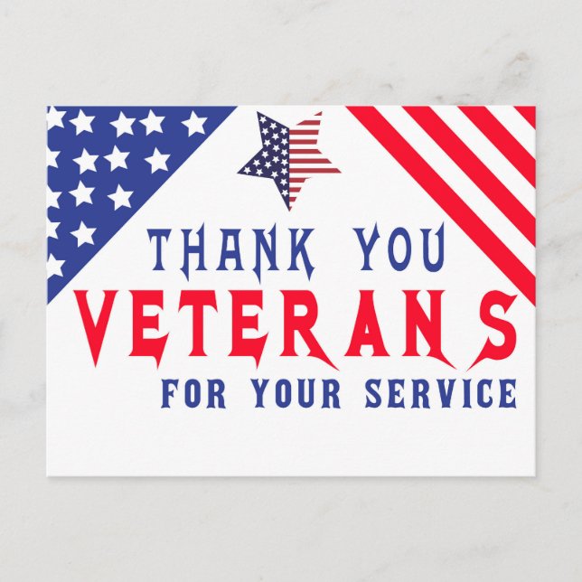 Veterans Day Postcard (Front)