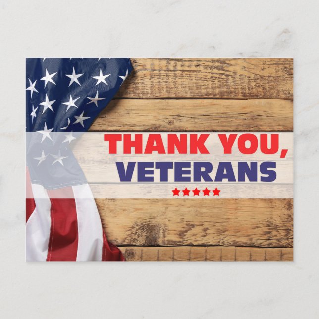 Veterans Day Postcard (Front)