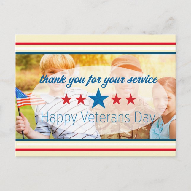 Veterans Day Postcard (Front)