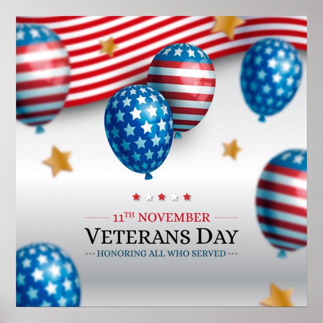 Veterans Day  Poster (Front)
