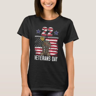 Veterans Day Proud Veteran Dad Son Papa Grandpa T-Shirt
