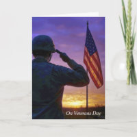 Veterans Day Saluting American Soldier