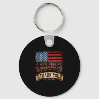 Veterans day shirt thank veterans proud key ring