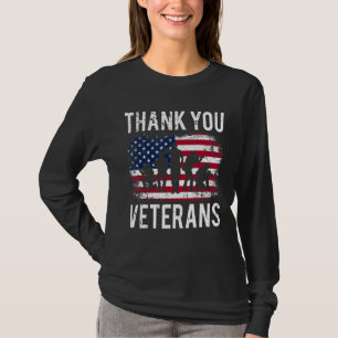 Veterans Day Shirt Thank You Veterans Proud Tee