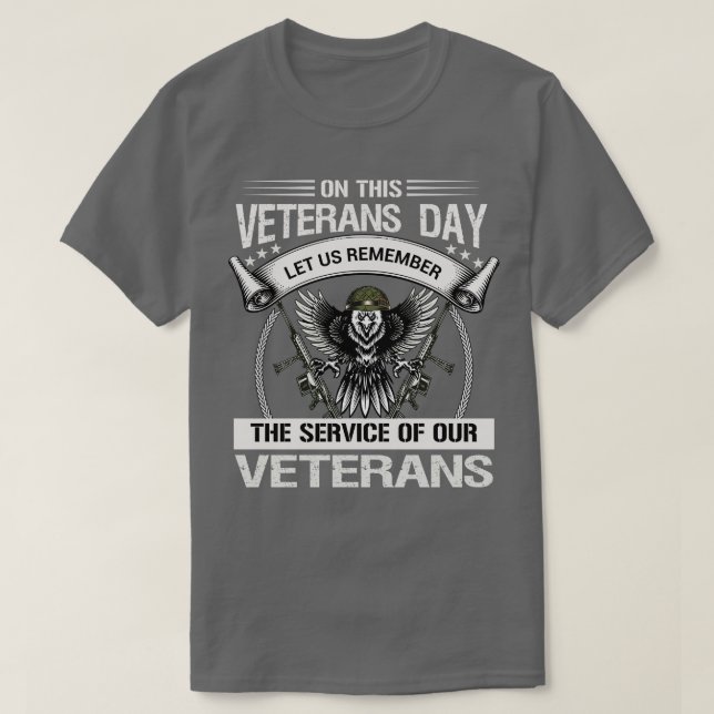 Veterans Day  T-Shirt (Design Front)