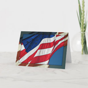 Veterans Day, Thank You - Military Greeting Card