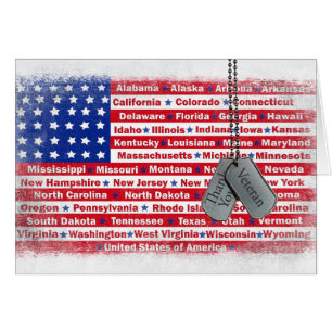 Veteran's Day Thank You United States Flag
