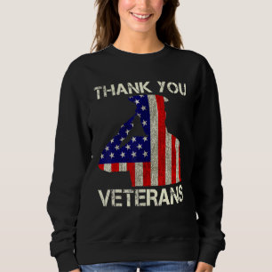 Veterans Day Thank You Veterans Patriotic Memorial Sweatshirt