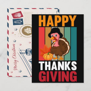 Veterans Day, Thanksgiving, and Christmas 2025 Holiday Postcard
