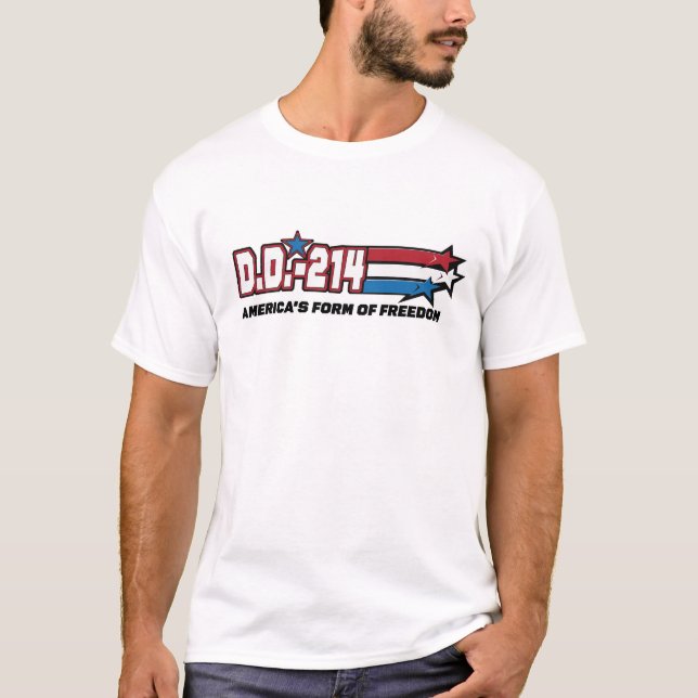 Veterans DD214 T-Shirt (Front)