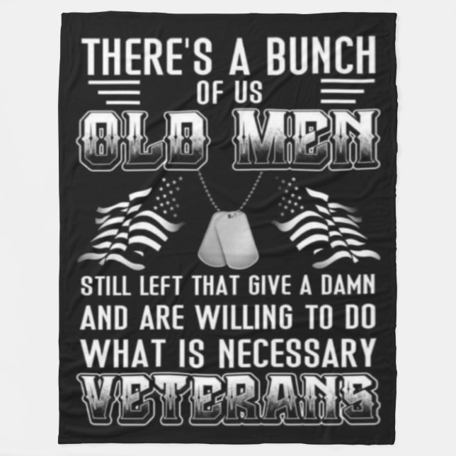 VETERANS FLEECE BLANKET (Front)