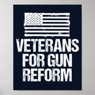 Veterans for Gun Reform Poster