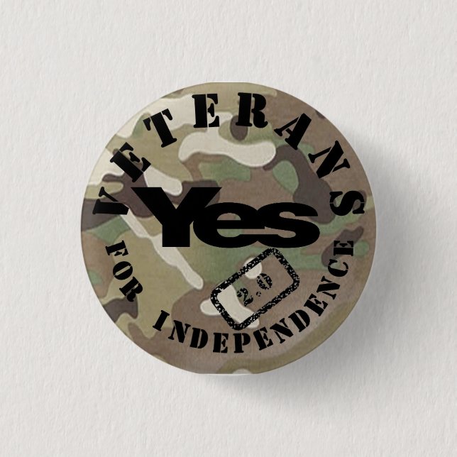 Veterans for Independence 2.0 Yes2 Badge (Front)