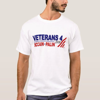 Veterans for McCain Palin 2008 T-Shirt