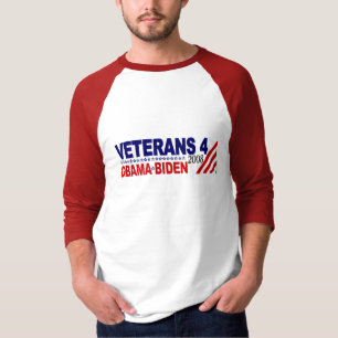 Veterans For Obama Biden T-Shirt