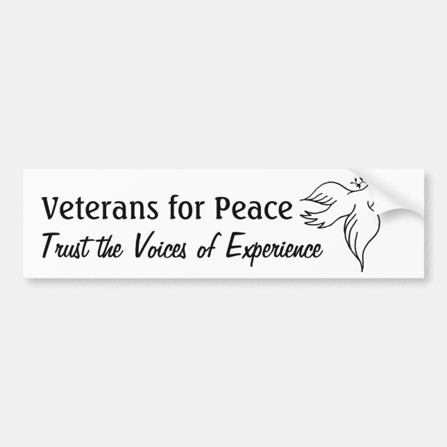 Veterans for Peace Bumper Sticker (Front)