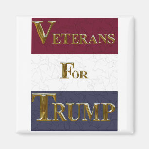 VETERANS FOR TRUMP MAGNET