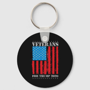 Veterans For Trump Military Republican Supporters Key Ring