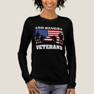 Veterans No Kings - Patriotic Veterans Day 2025 Tri-Blend Shirt