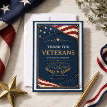 Veterans | Patriotic Appreciation Card for Heroes