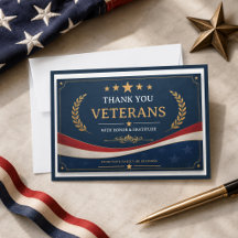 Veterans | Patriotic Appreciation Card for Heroes