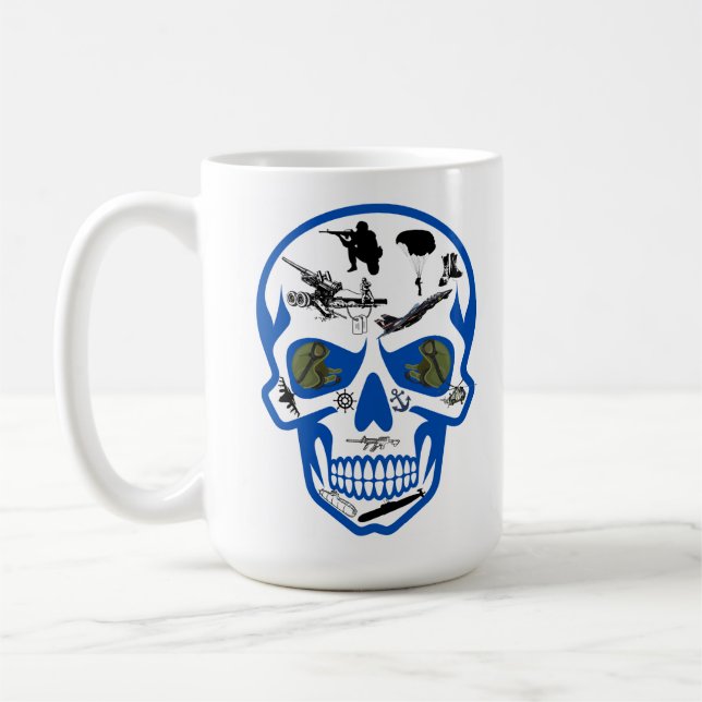 Veterans Spooky Coffee Mug (Left)