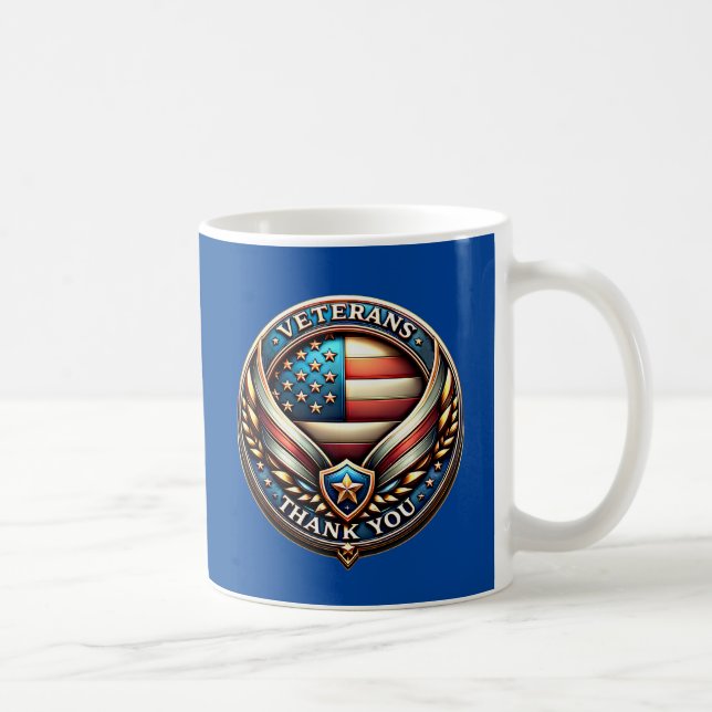 Veteran's Thank You Day  Coffee Mug (Right)