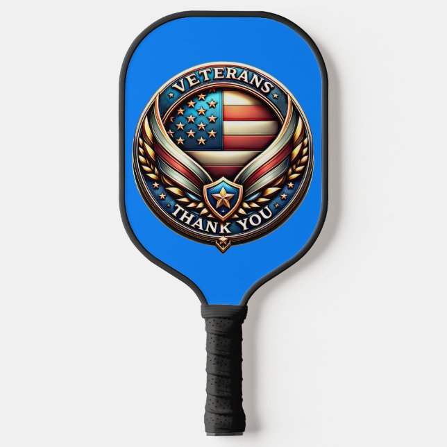 Veteran's Thank You Day  Pickleball Paddle (Front)