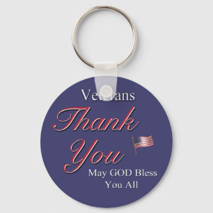 Veterans, Thank You, Key Ring