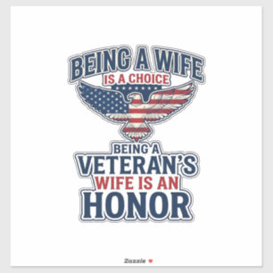 Veterans Wife Honour Patriotic Eagle Shirt