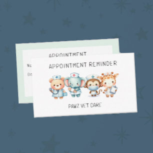Veterinarian Animal Hospital Appointment Reminder