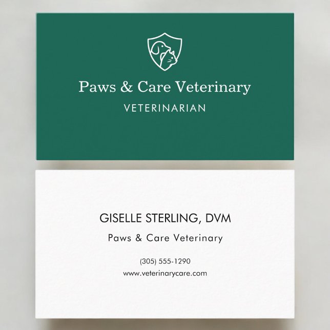 Veterinarian Business Card (Creator Uploaded)