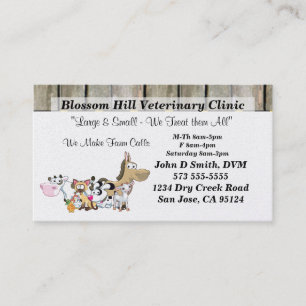 Veterinarian Business Card