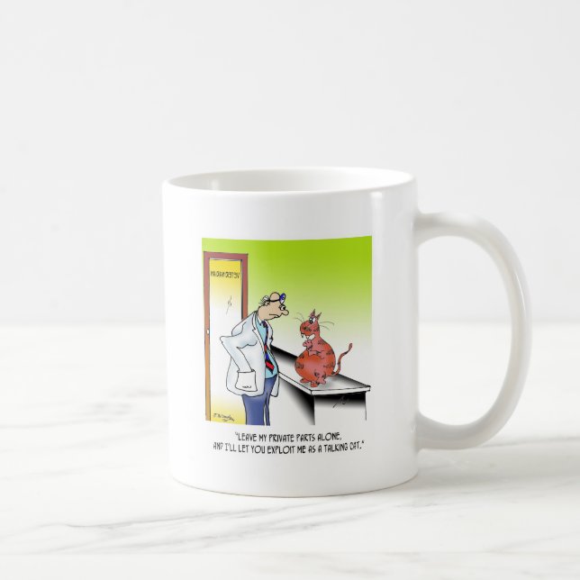 Veterinarian Cartoon 9480 Coffee Mug (Right)
