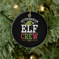 Veterinarian Christmas Elf Veterinary Technician 