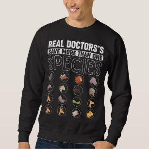 Veterinarian Doctor Animal Rescuer Sweatshirt