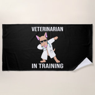 Veterinarian Dog Sunglasses Pet Beach Towel