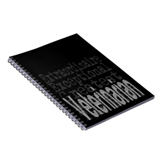 Veterinarian Extraordinaire Notebook (Right Side)