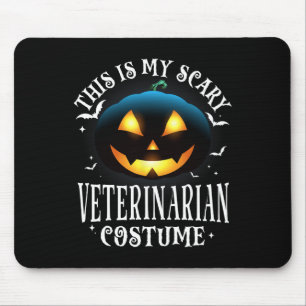 Veterinarian Halloween Matching Pajama Costume Mouse Pad
