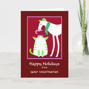 Veterinarian Holiday Card