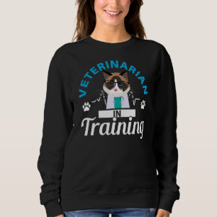 Veterinarian In Training Animal Doctor Future Vet  Sweatshirt