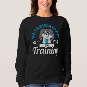 Veterinarian In Training Animal Doctor Future Vet  Sweatshirt